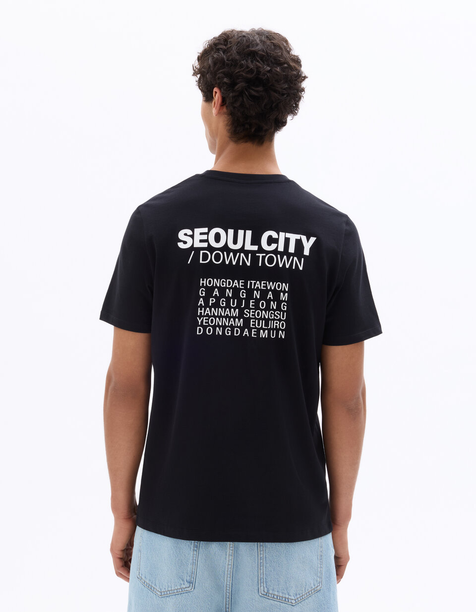 T-shirt Homme Lee – Noir – XL – Music Festival – 100% Coton – Occasion Parfait état