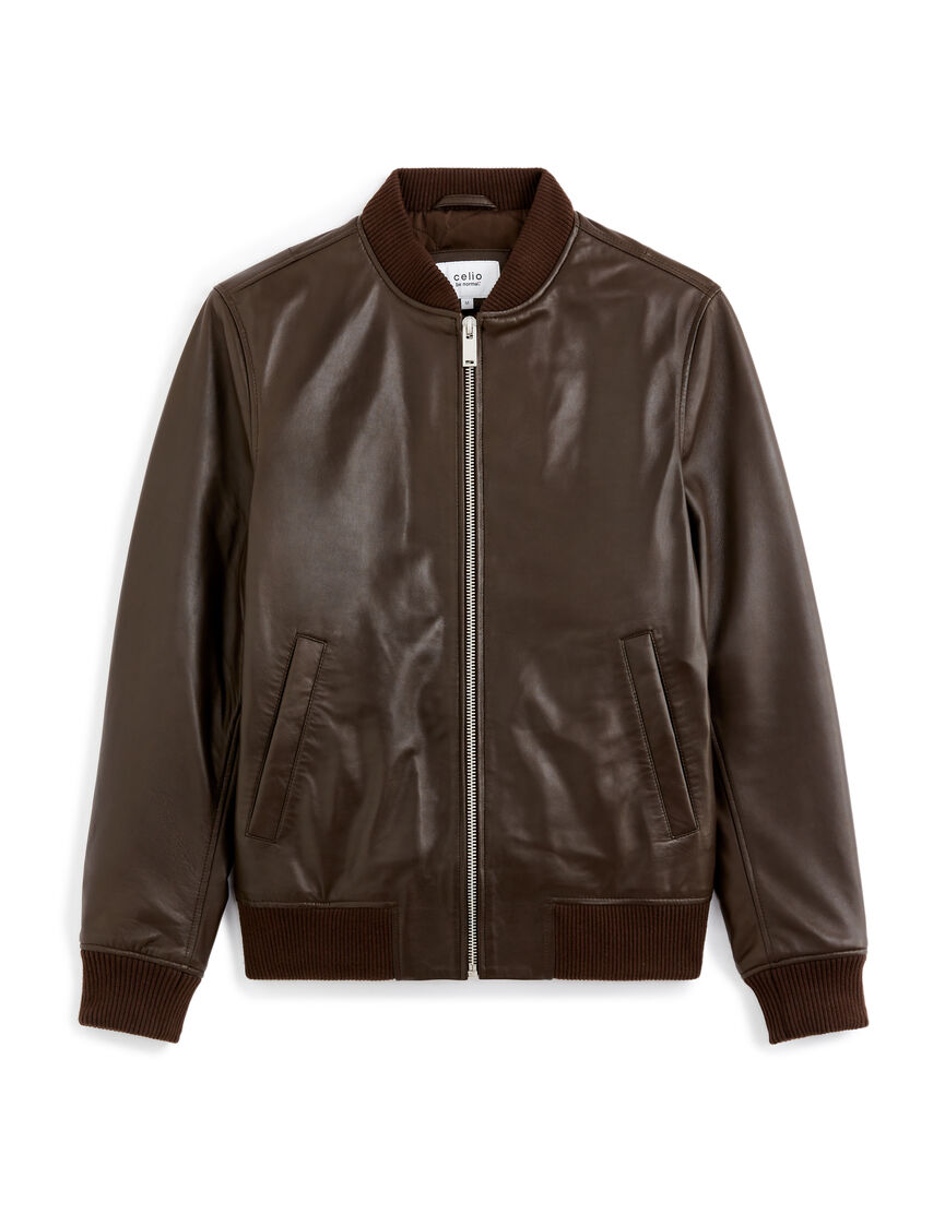 celio blouson cuir