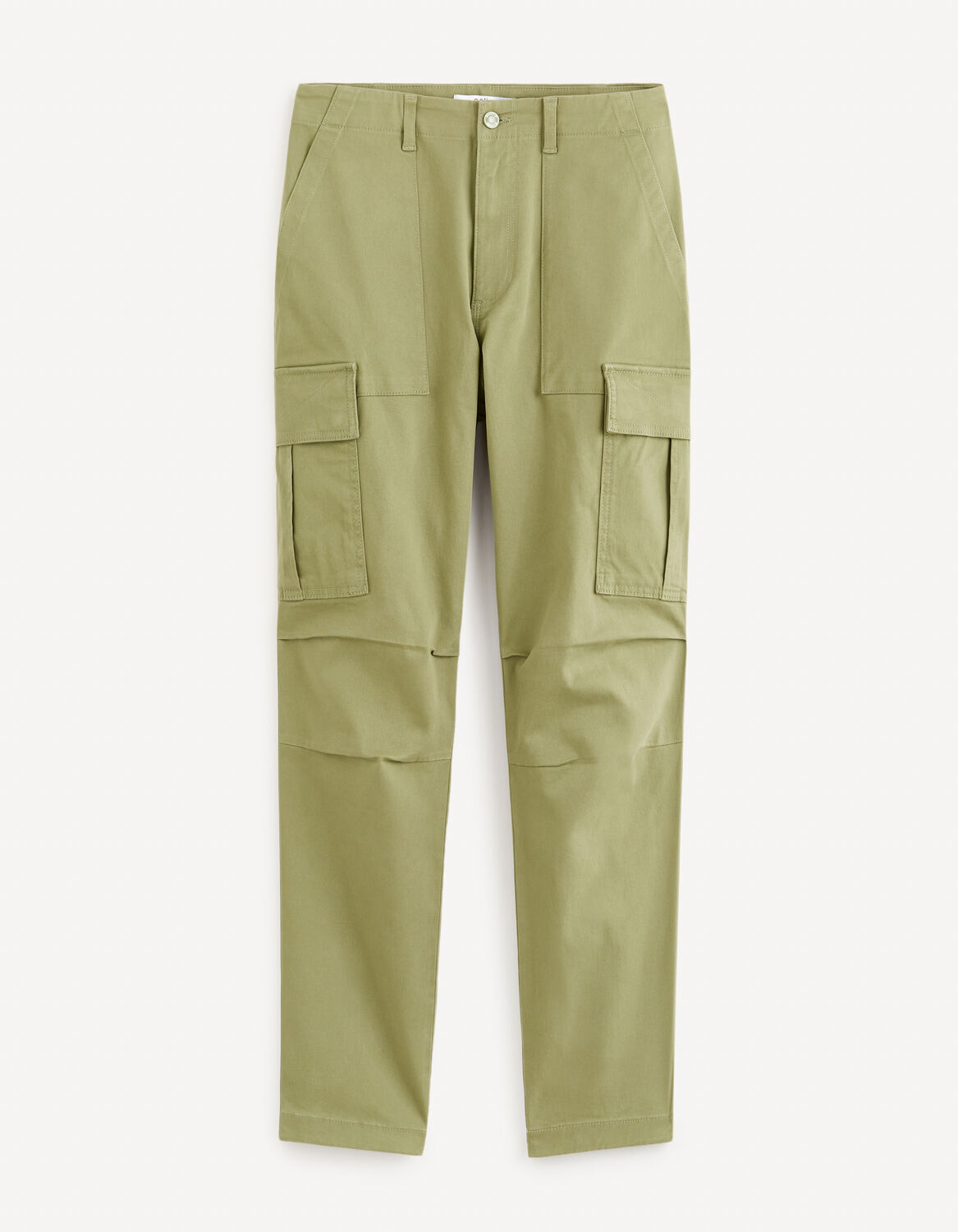 pantalon cargo - vert clair