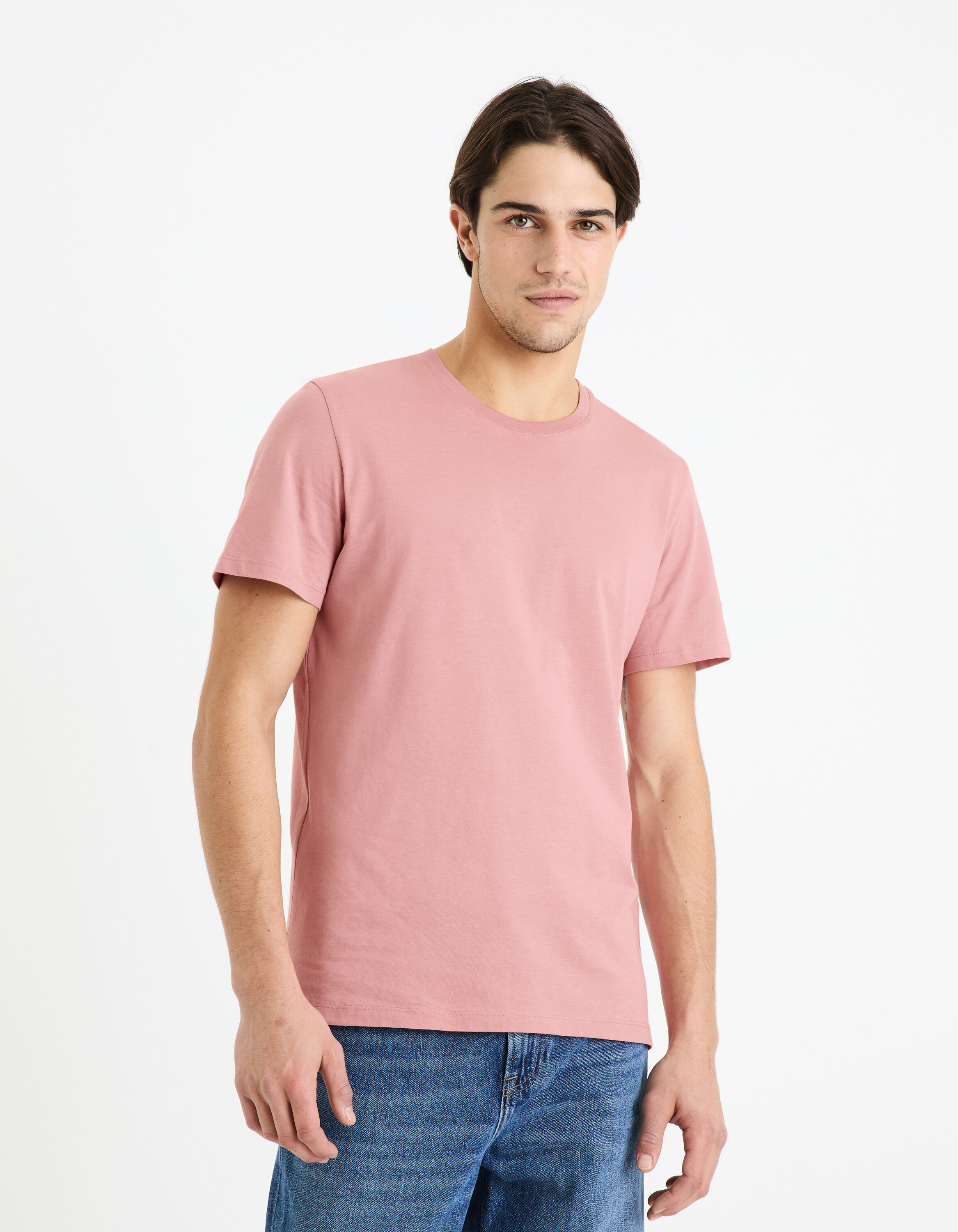 Camiseta de cuello redondo 100 de algod n celio be normal