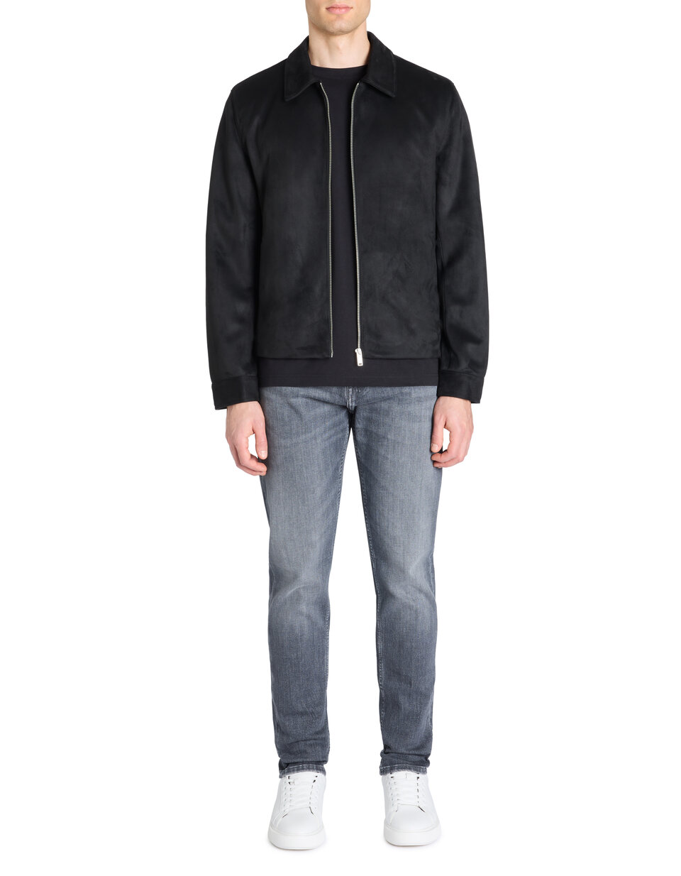 Veste-chemise stretch légère noir Next | La Redoute