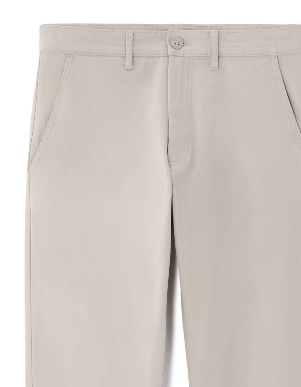 Pantalon Slim GARDEUR En Coton Beige Stretch – Taille 40 FR, Occasion Très Bon état