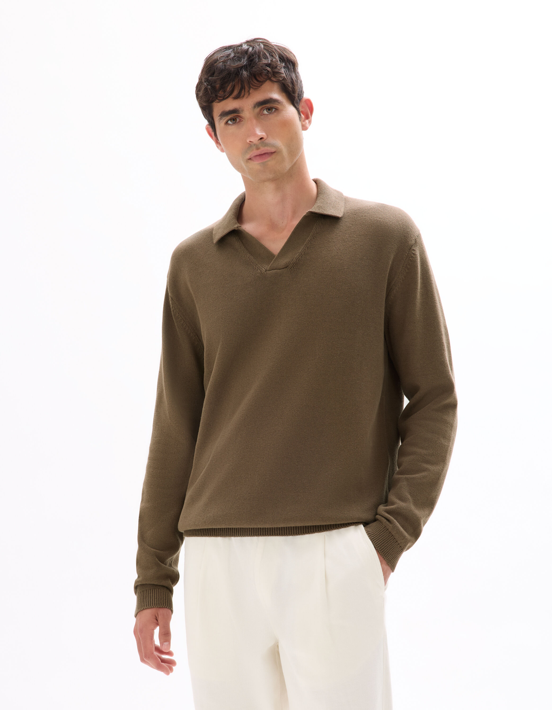 SILTE MOULINE | OVERSIZED V-NECK SWEATER SILTE MOULINE | OVERSIZED 