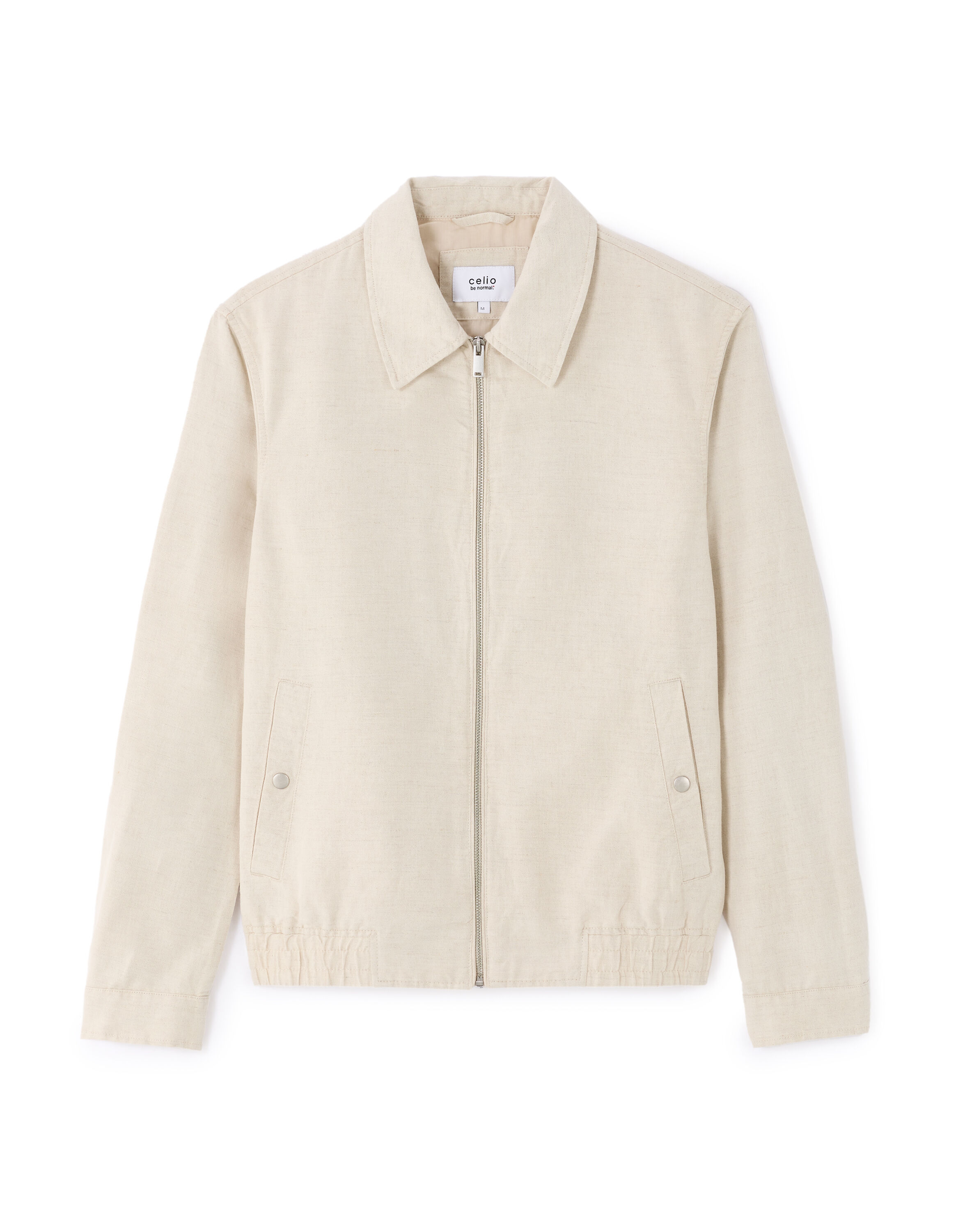 Celio Blouson Jacket Chemise Blouson Col Chemise Marron Celio Tunisie