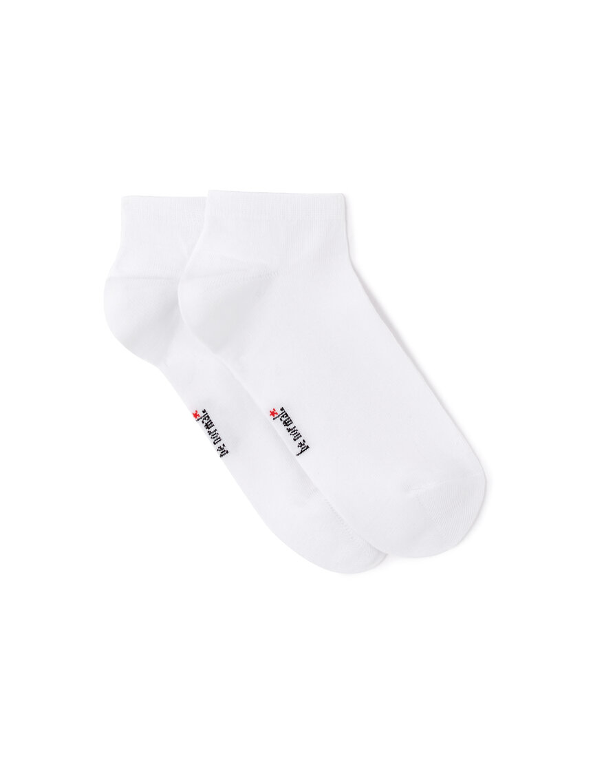 Chaussettes Blanches Pour Homme Balec - Taille Unique - 100% Polyester - Neuves Avec étiquettes