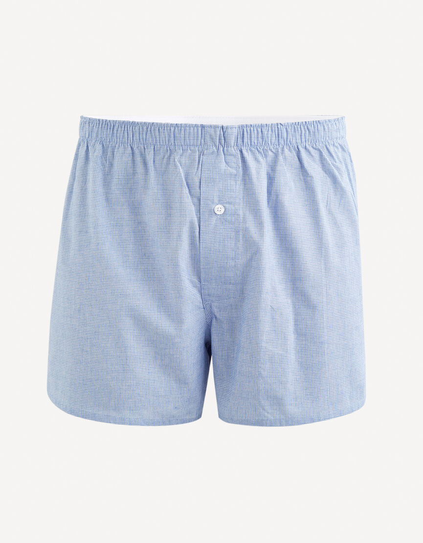 Caleçon 100 coton bleu ciel celio be normal