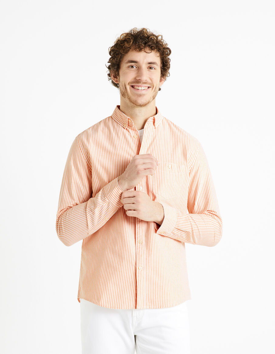 Chemise Nautica homme grand rouge à carreaux manches courtes boutonnée