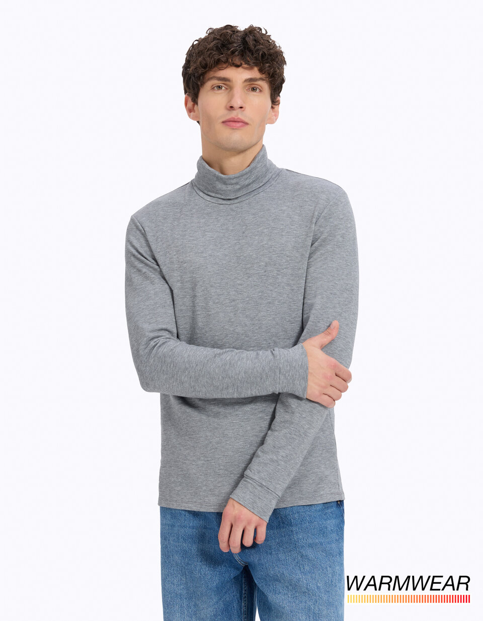 Lot de 2 Tee-Shirts Manches Longues Col Tunisien | Atlas For Men