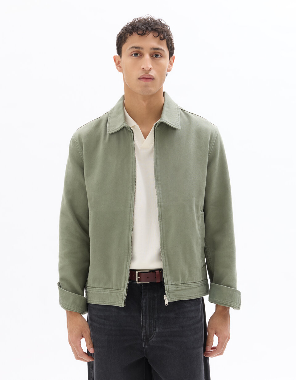 Veste Chemise Homme Blanche The Normal - Taille XL - En Coton