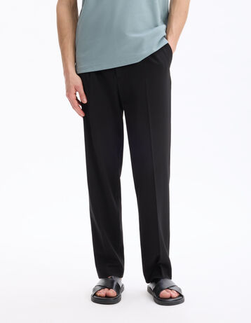 Pantalon De Jogging ALWAYS - Taille élastique Avec Cordon - Marron - Taille S - Confort Stretch