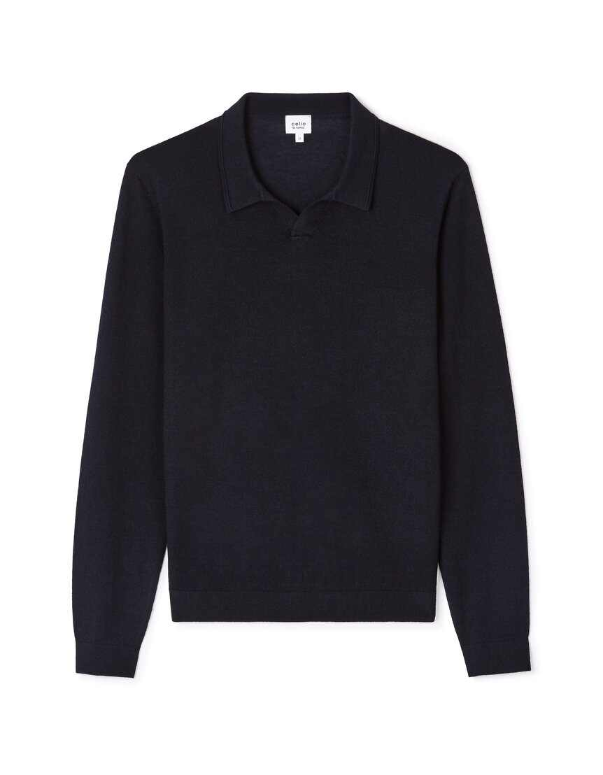 T-shirt à manches longues - DARK BLUE/bleu marine - Zalando