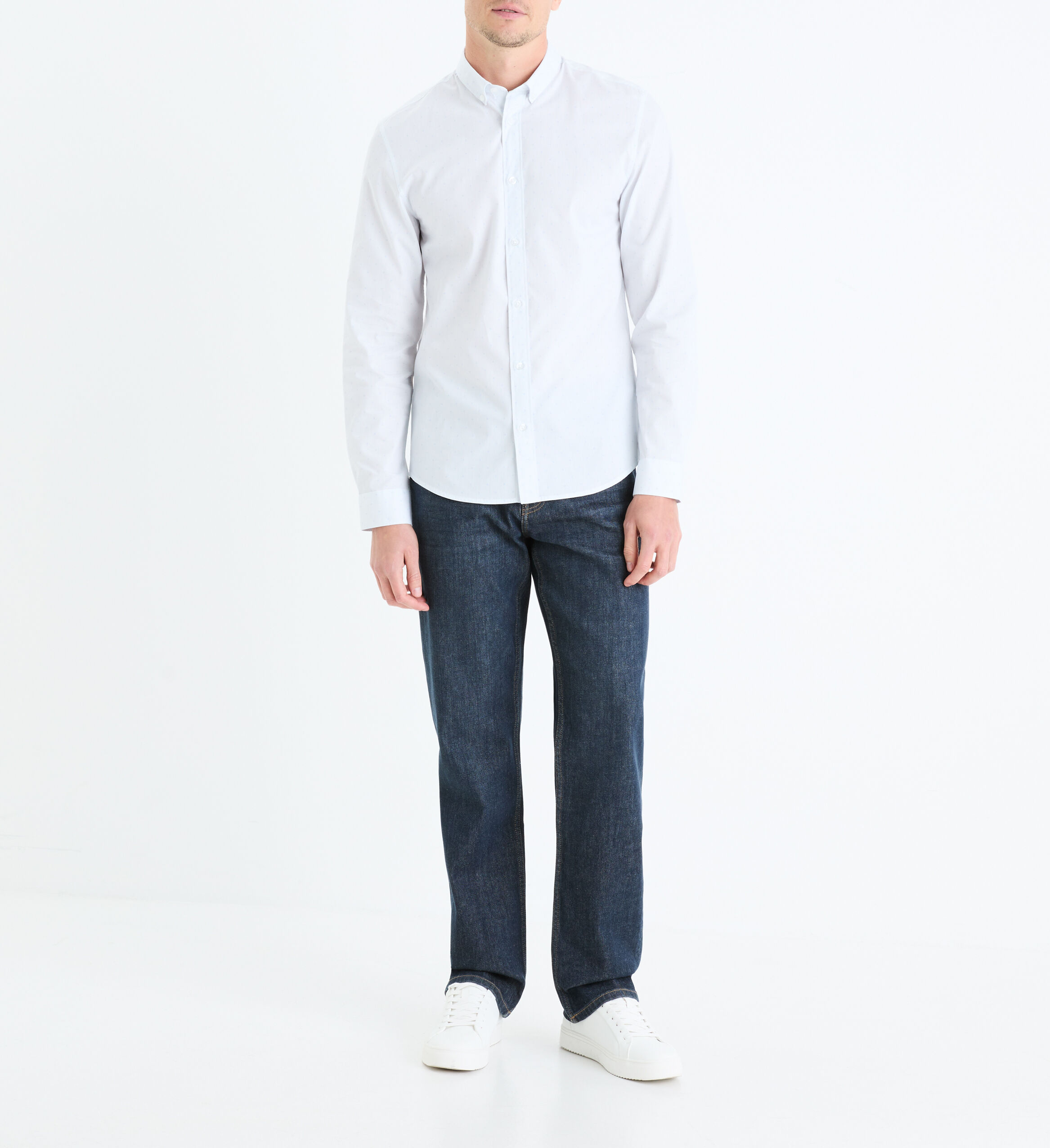 Chemise Slim Homme ajustee cintree celio be normal