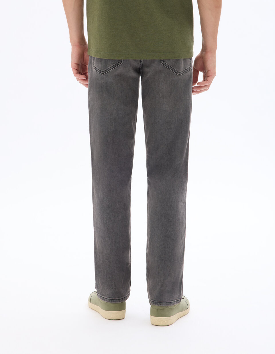 Pantalon Skinny HUGO BOSS Femme - Jean Gris Délavé Stretch - Taille W27 (36) - Occasion Très Bon État