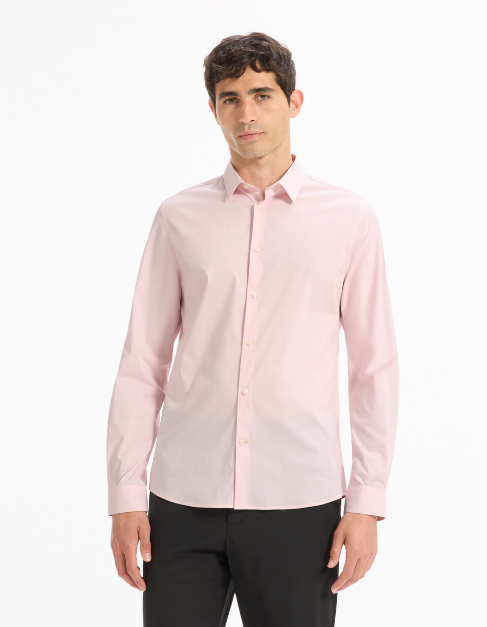 Chemise Homme SCOTCH AND SODA Slim Fit Rose - Taille L - Neuf Avec Étiquettes