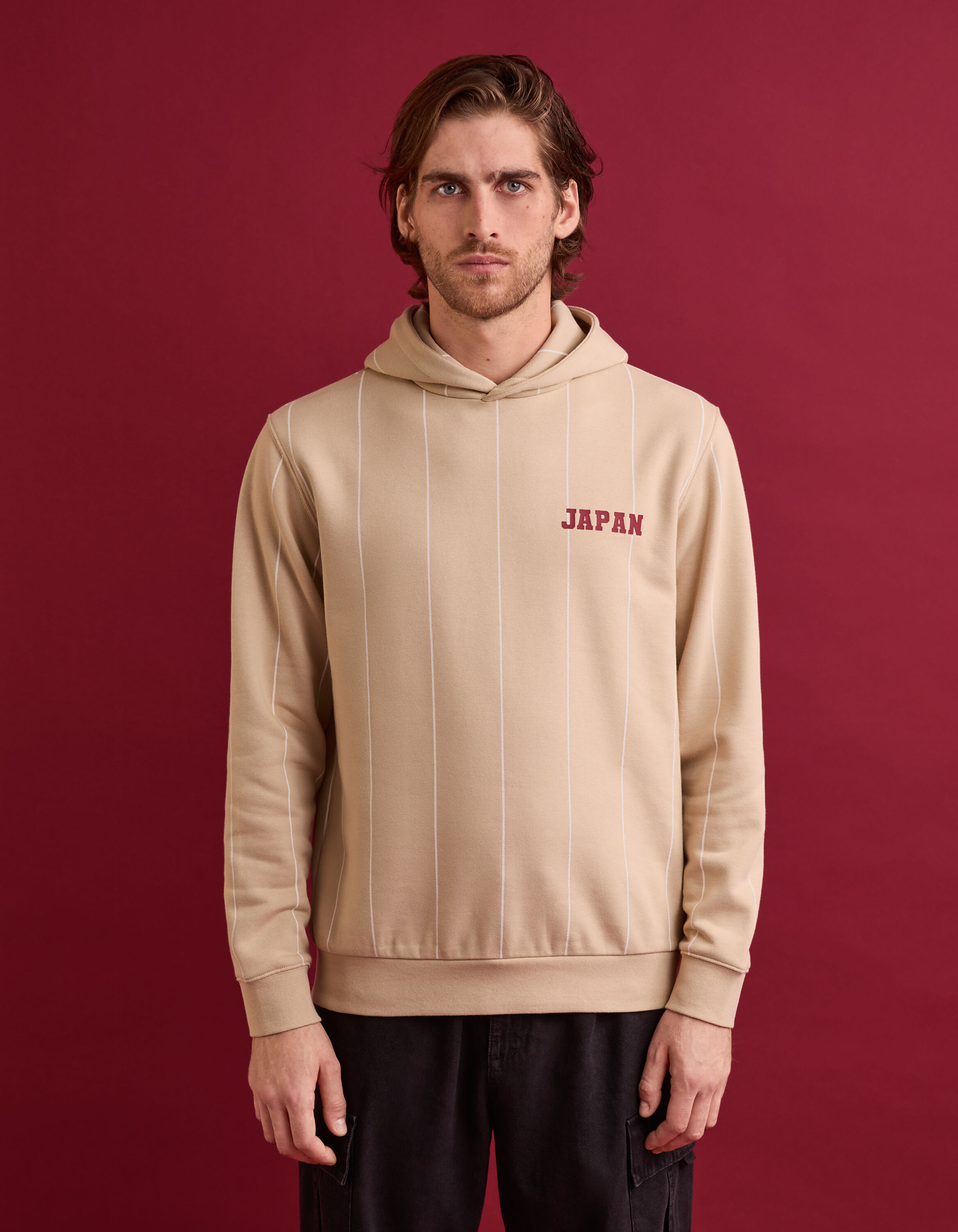 Affix hoodie beige deals