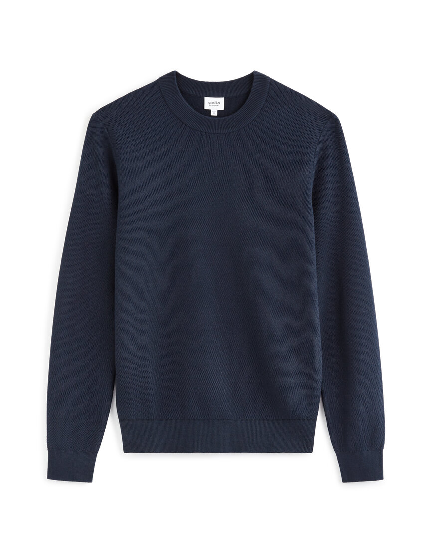 Sweat Pull Celio Homme – Marron – Taille M – 100% Coton – Longues Manches