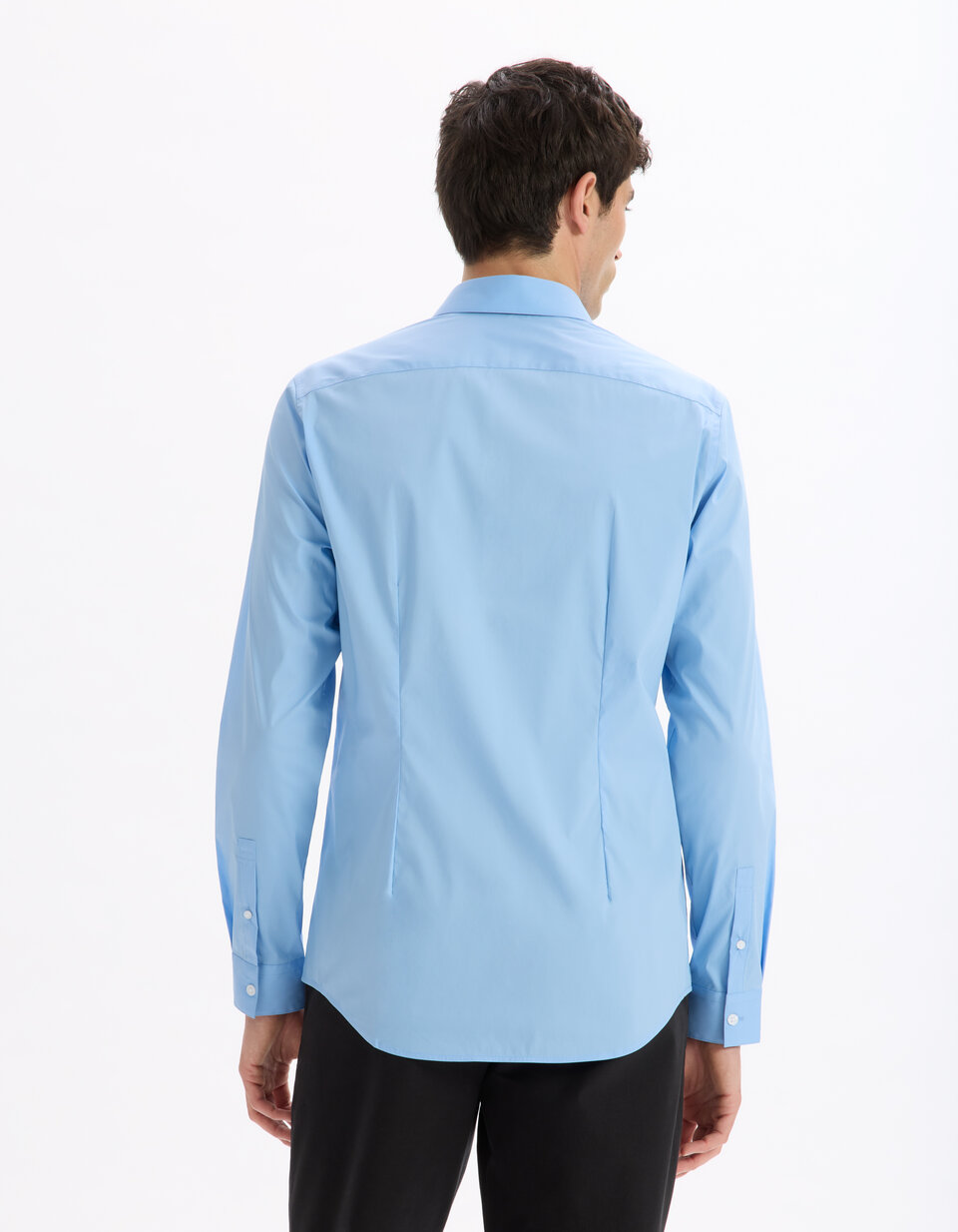 Chemise Pêche Habit Homme - Bleu, Manches Courtes, UV 40+, Ventilation 360°