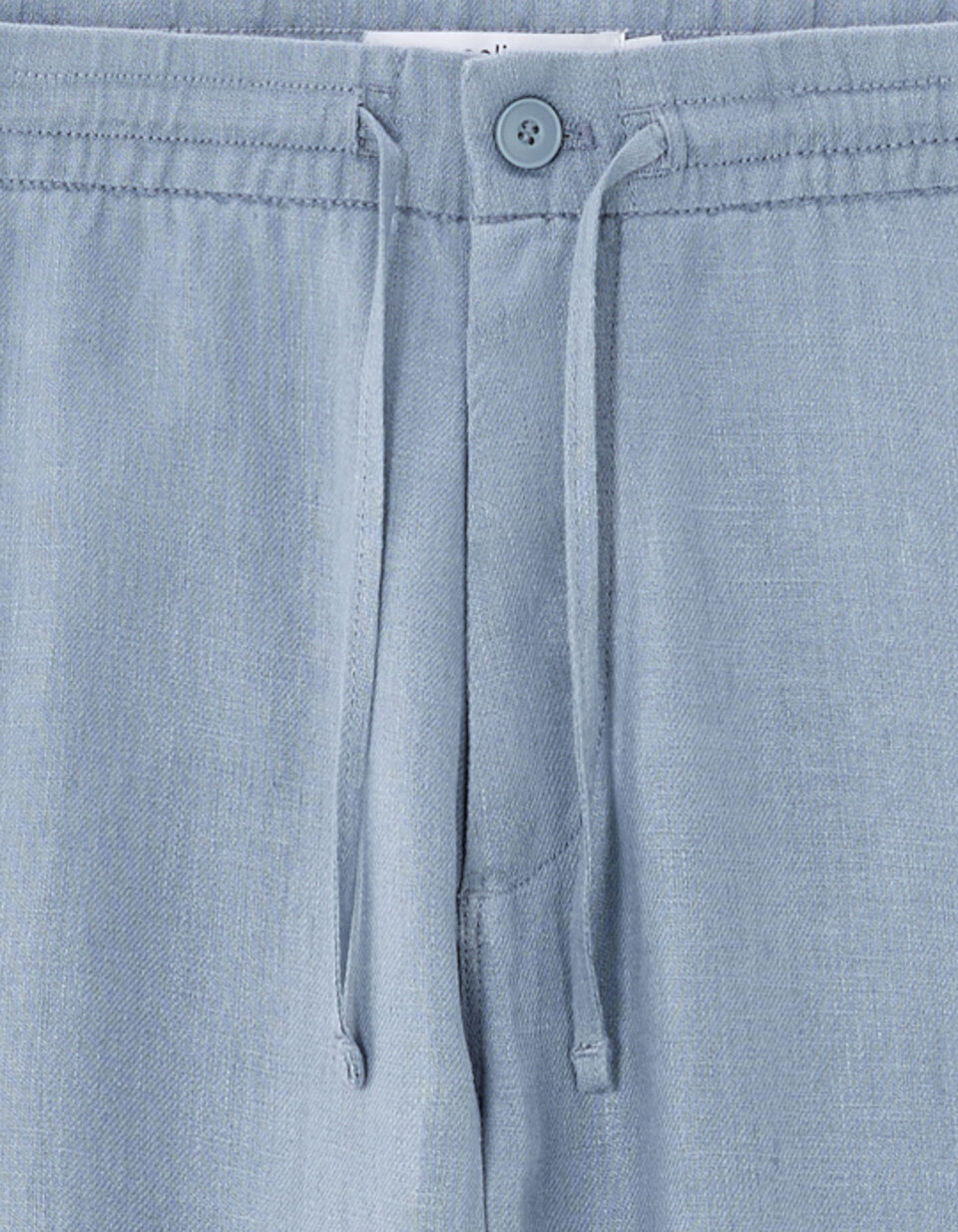 Chemise UNTUCKit Homme Bleu 100% Lin Manches Longues – Coupe Classique Preppy