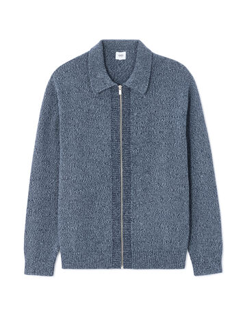 FULIER Heren V-Hals Vest Klassiek Kasjmier Wol Blend Knitwear Sweater Cardigans Tank Tops (Marine Blauw, M