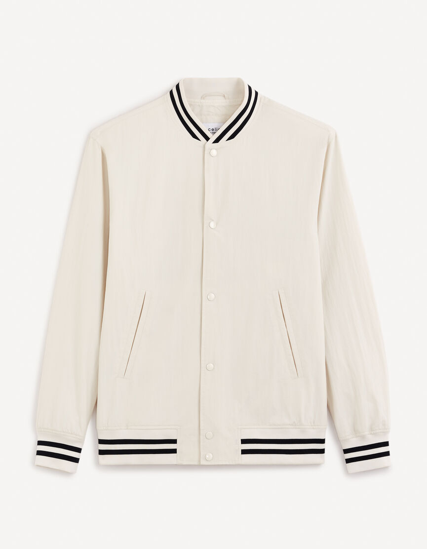 Blouson teddy - blanc | celio be normal