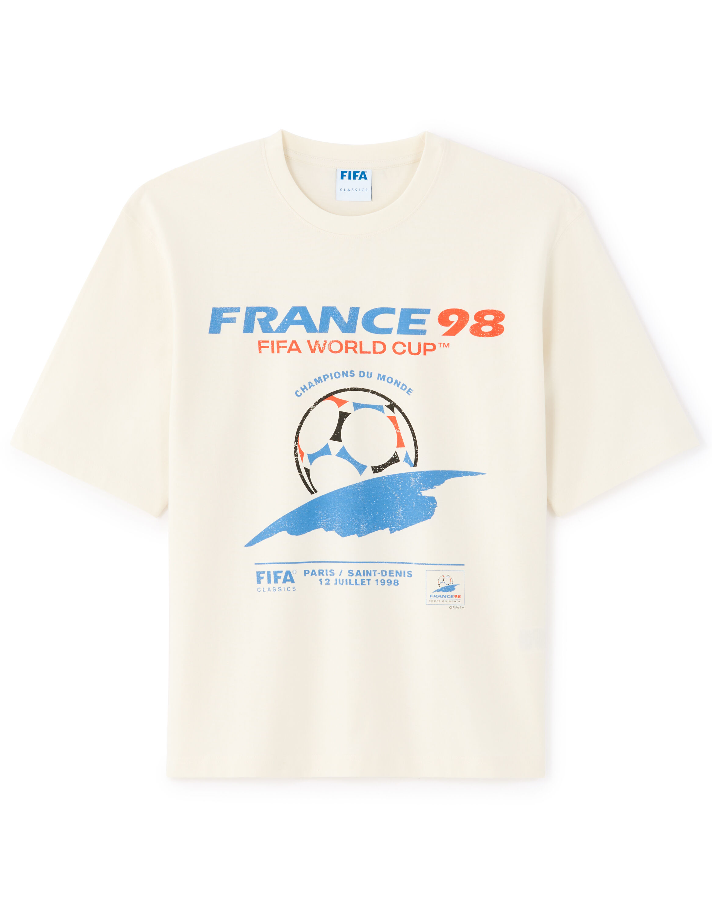 FIFA CLASSICS - FIFA WORLD CUP™ - Ecru T-shirt France 98 | celio