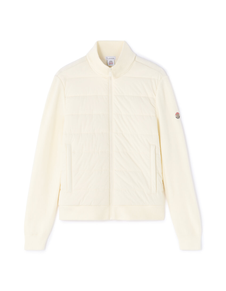 Chamonix-Mont-Blanc - Veste bi-matière blanche | celio be normal