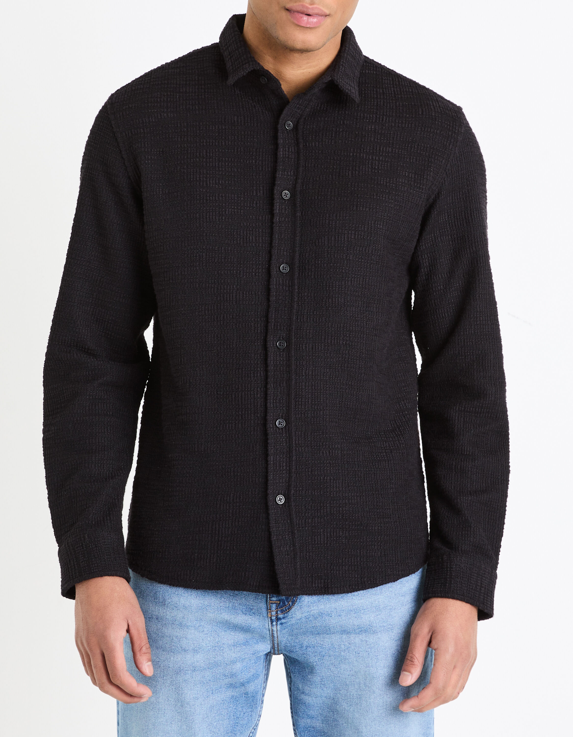 Chemise col online cassé celio
