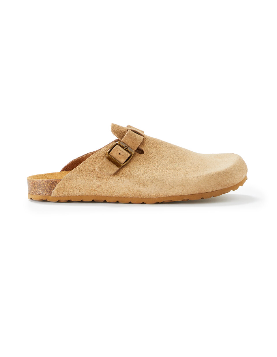 Zuecos cerrados beige