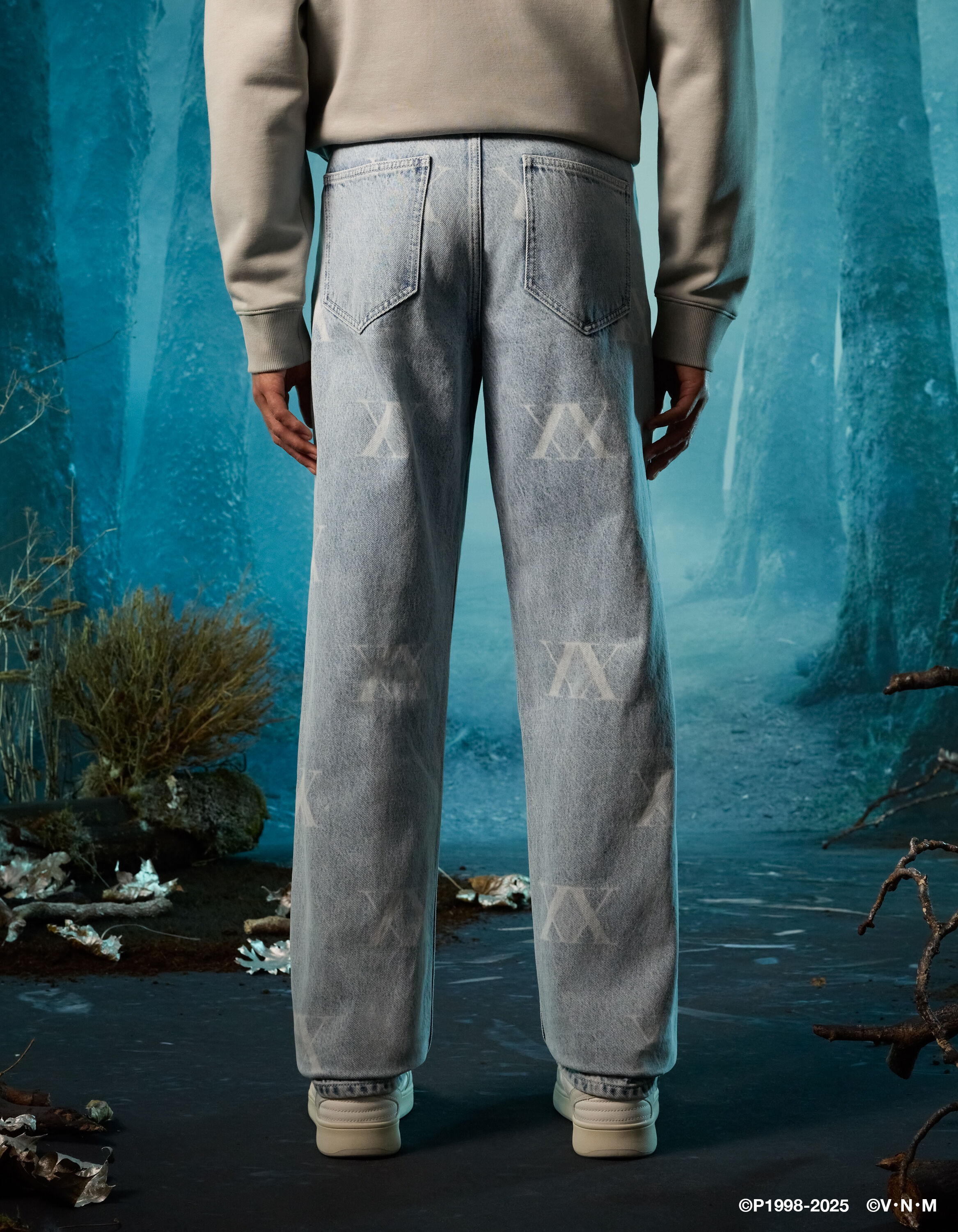 Hunter x Hunter - Jean loose bleu