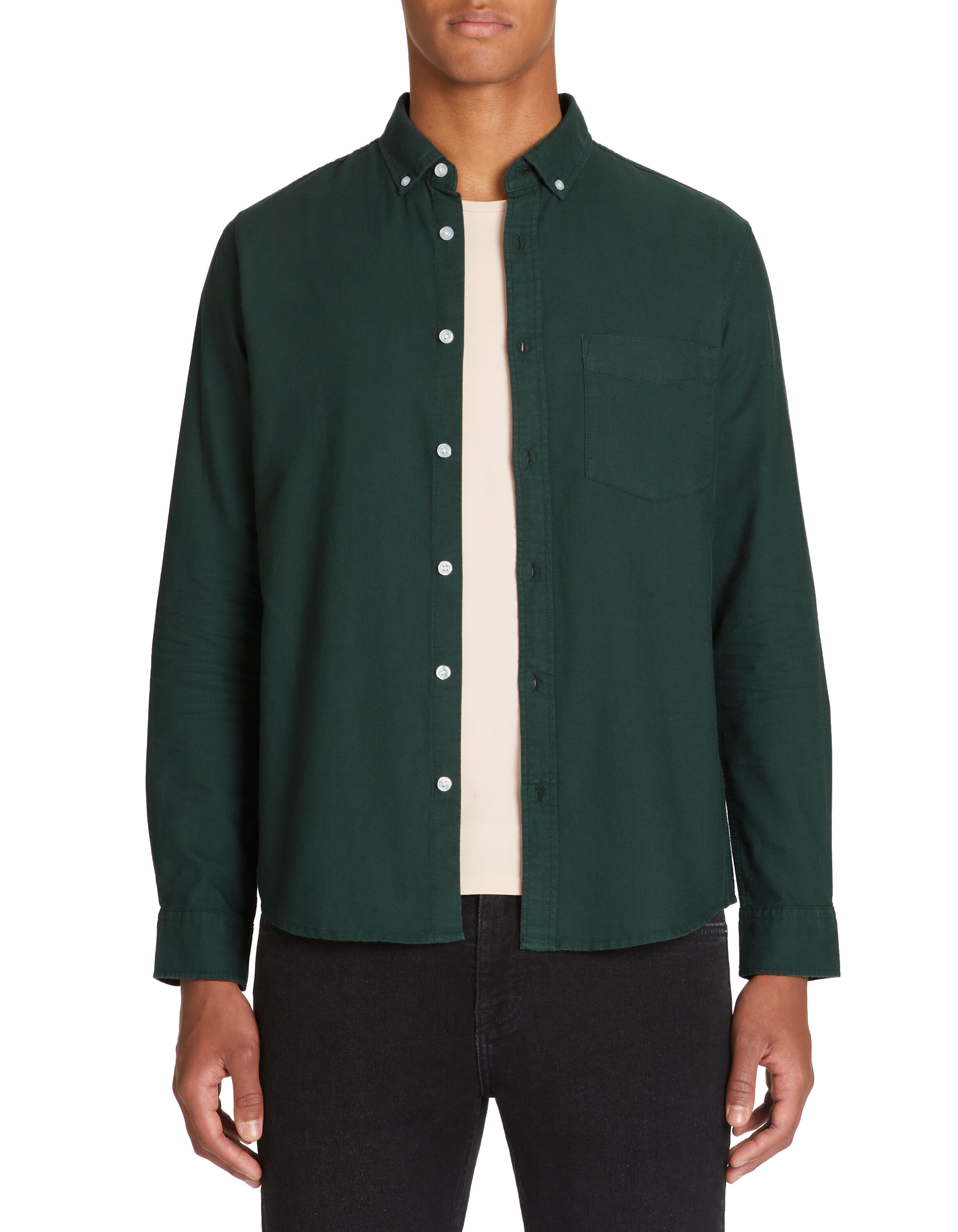 Chemise verte homme pas cher hotsell