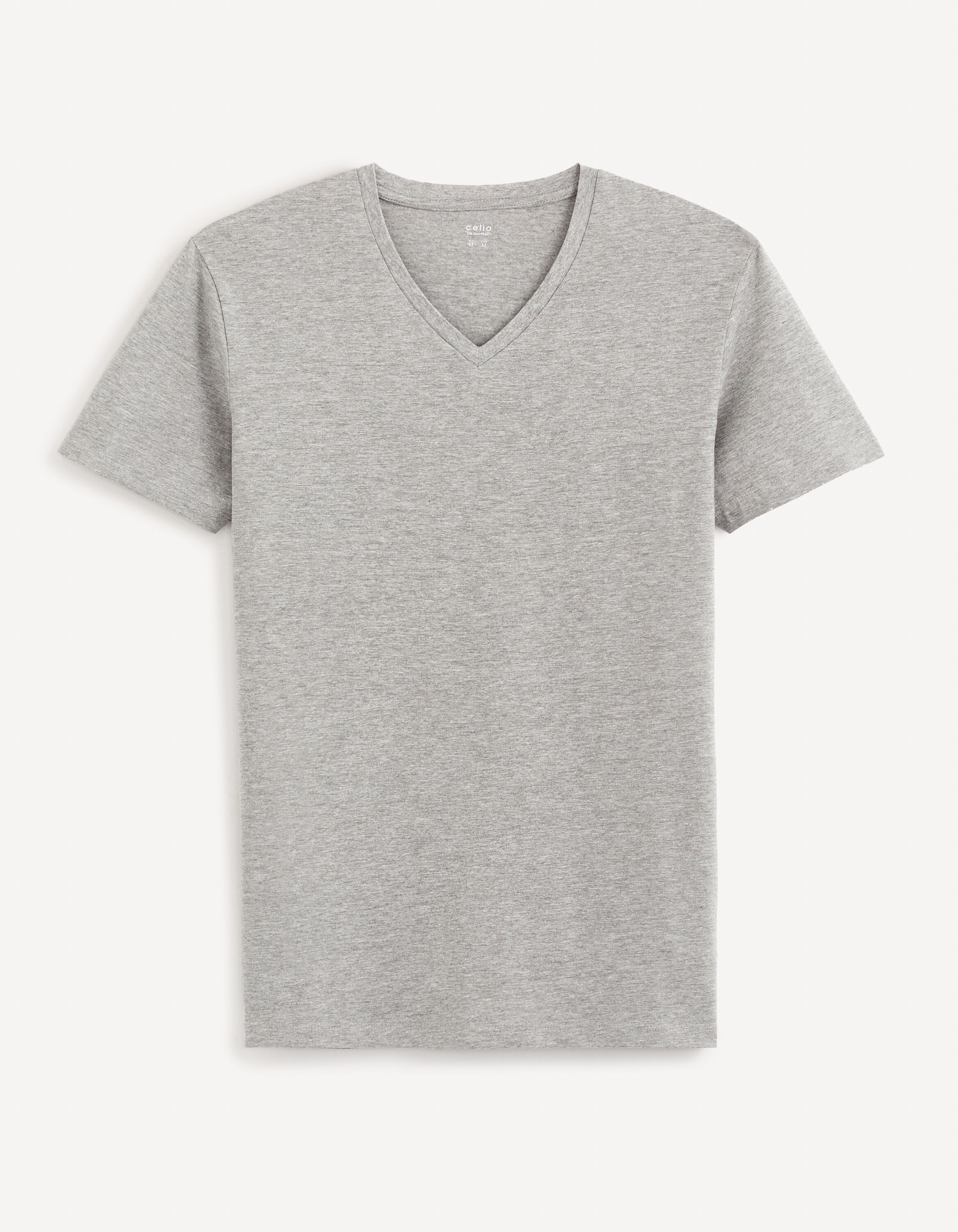T shirt long gris outlet