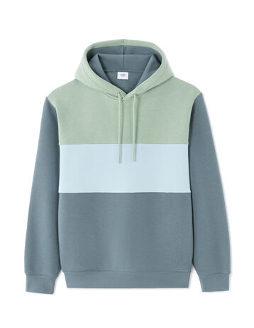 Homme Sweat à capuche Sweat à capuche zippé Veste Polaire Noir Blanche