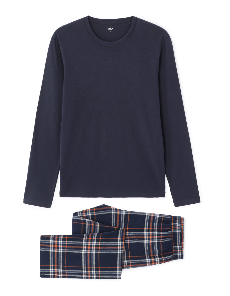 Pyjama Homme Sumeyuyu T-Shirt Manches Courtes + Short - Ensemble Coton Respirant 2 Pièces