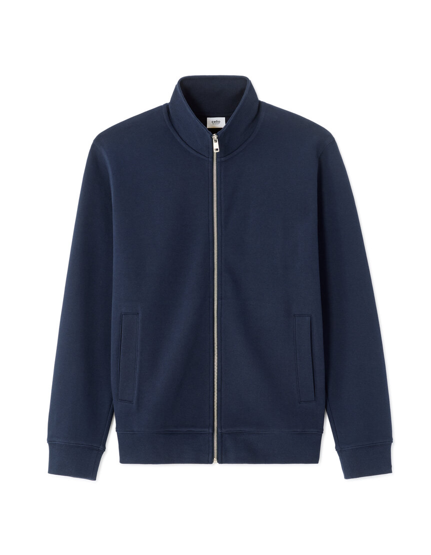 Sweatshirt Zippé Homme Tri Hybride N°1 LE COQ SPORTIF
