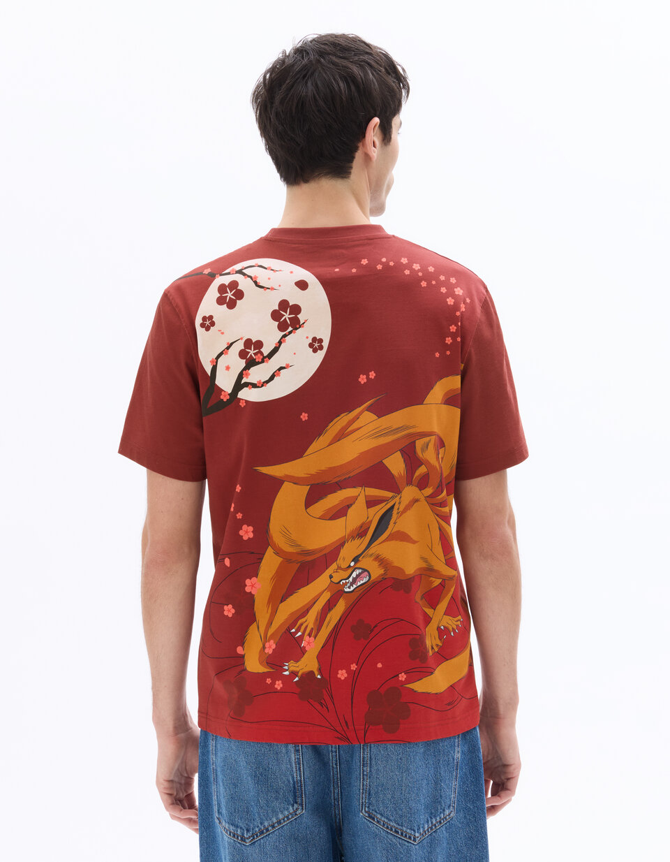 Naruto Shippûden - Camiseta burdeos | celio
