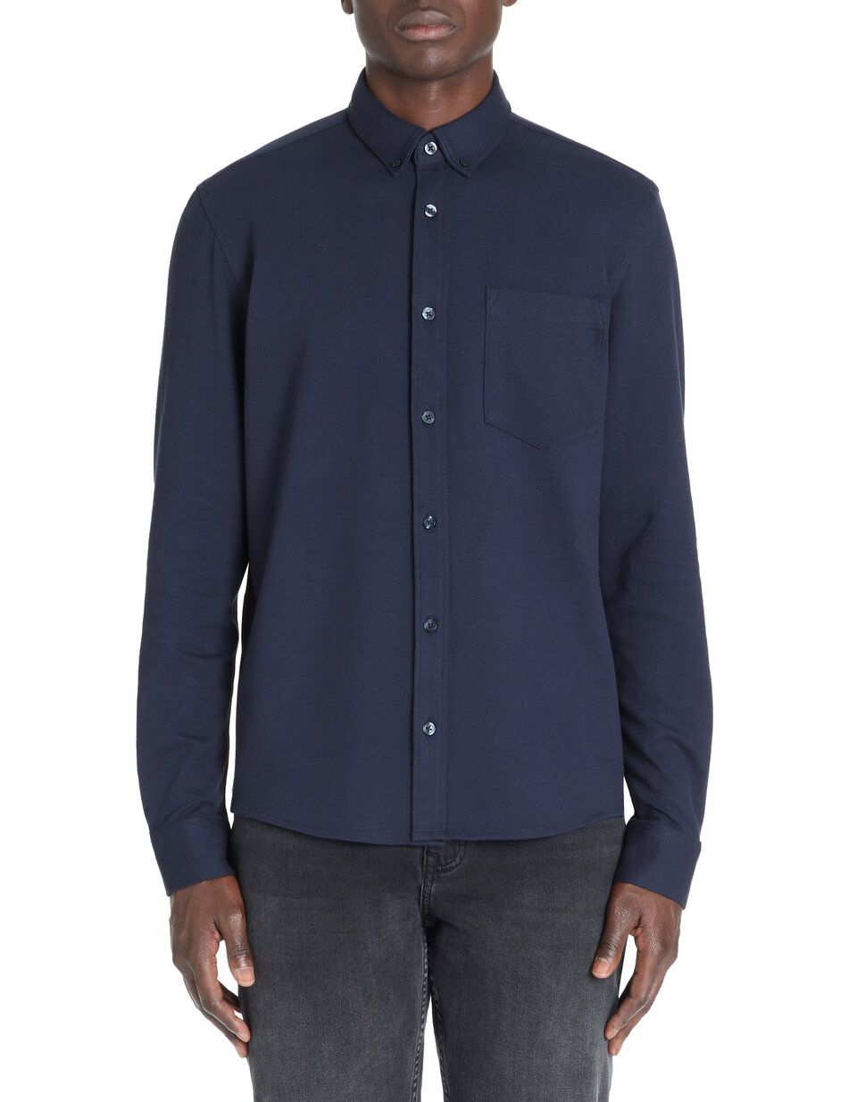 Poncho Chemise Homme 3X - Bleu Marine - Boutons Pression - Neuf - Idéal Pêche