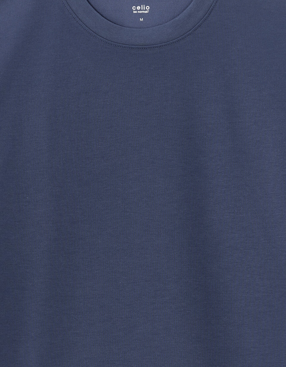 T-shirt Homme Farah Bleu Taille M - 100% Coton - Col Rond - Occasion Parfait état