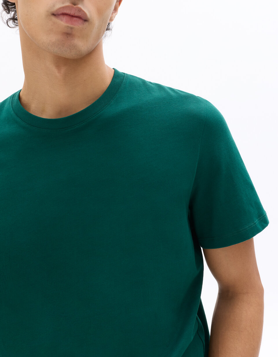 T-shirt Homme White Stuff – Vert Rayé – Taille M – 100% Coton – Très Bon état