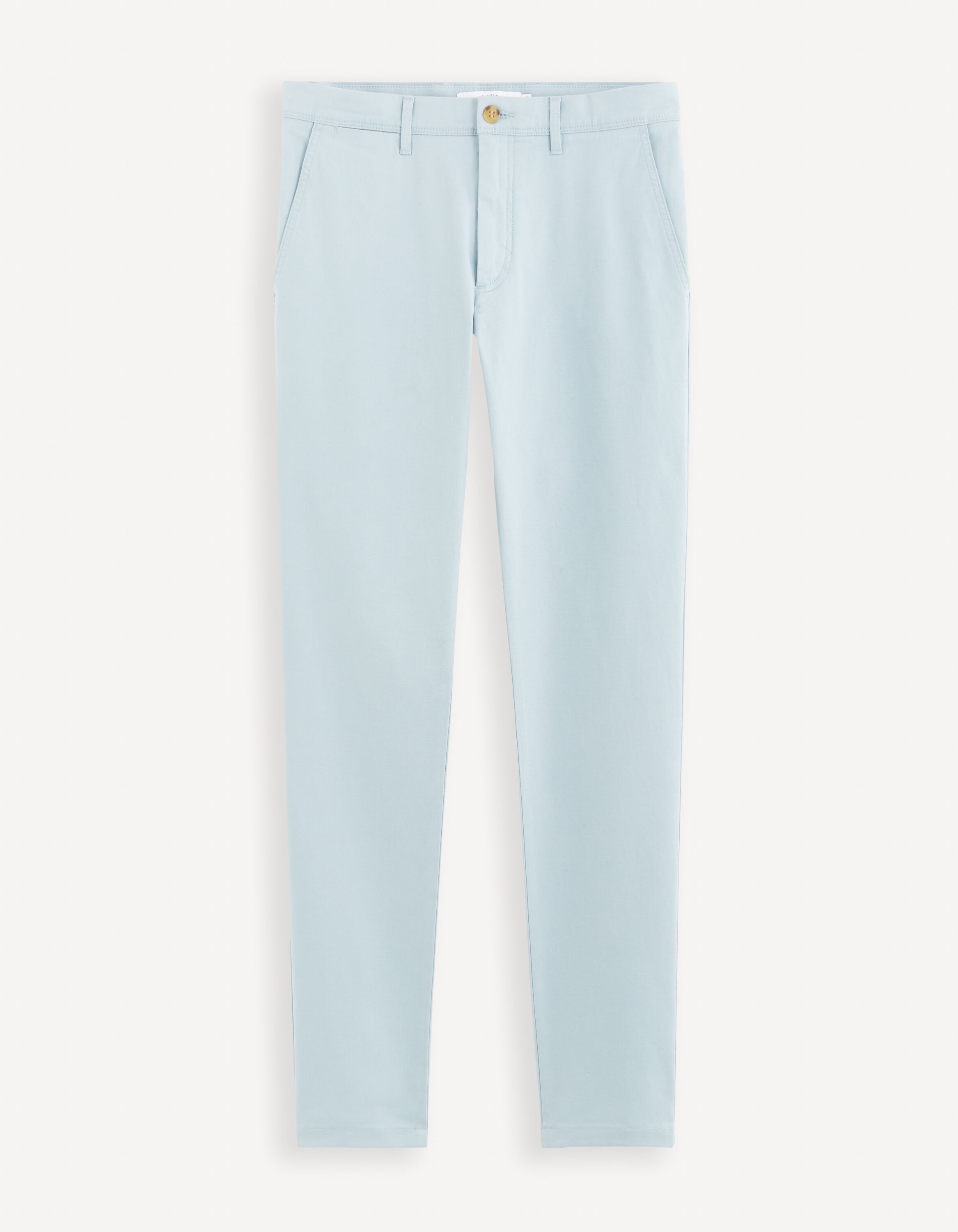 Chino bleu top clair