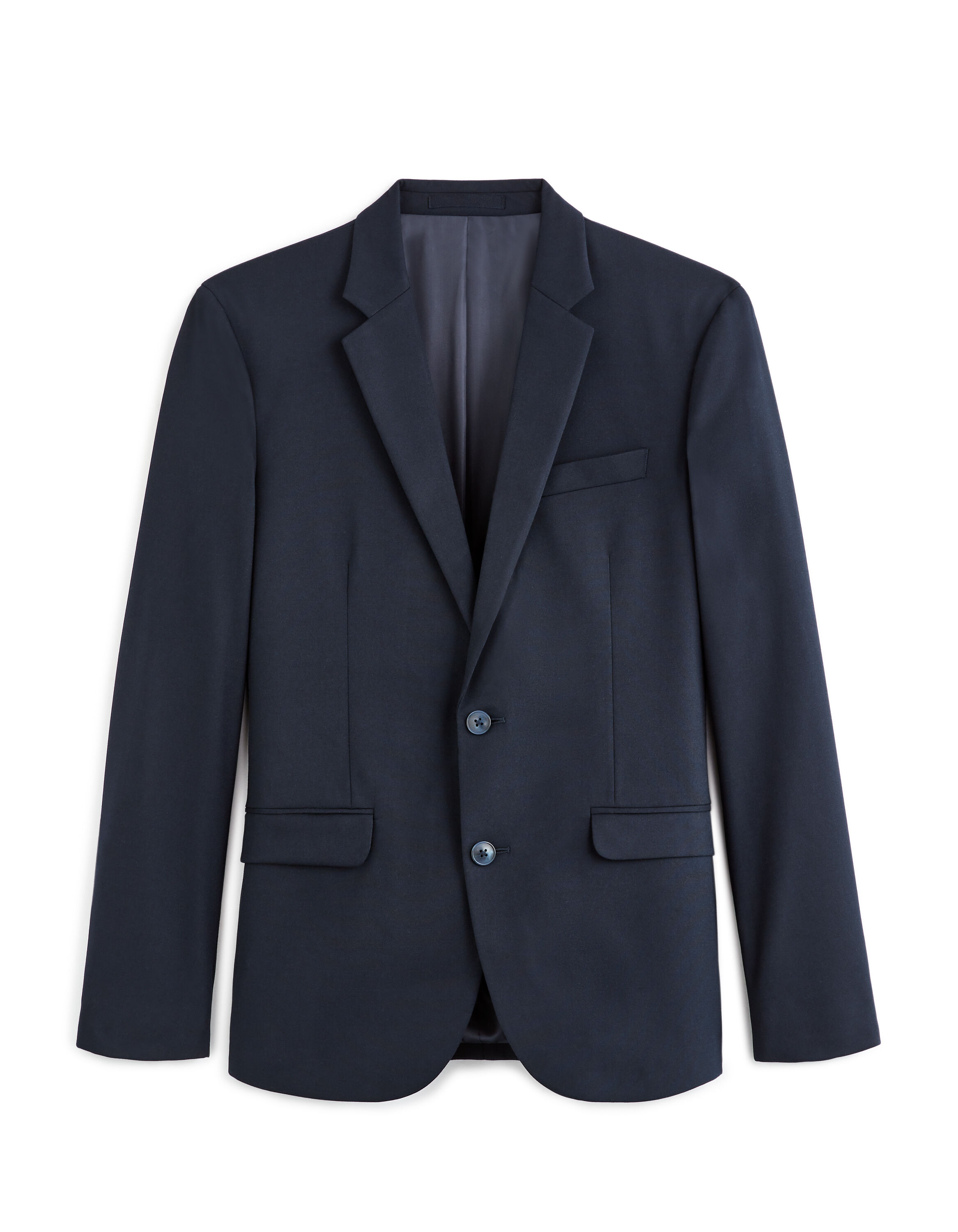 Veste de costume slim stretch marine
