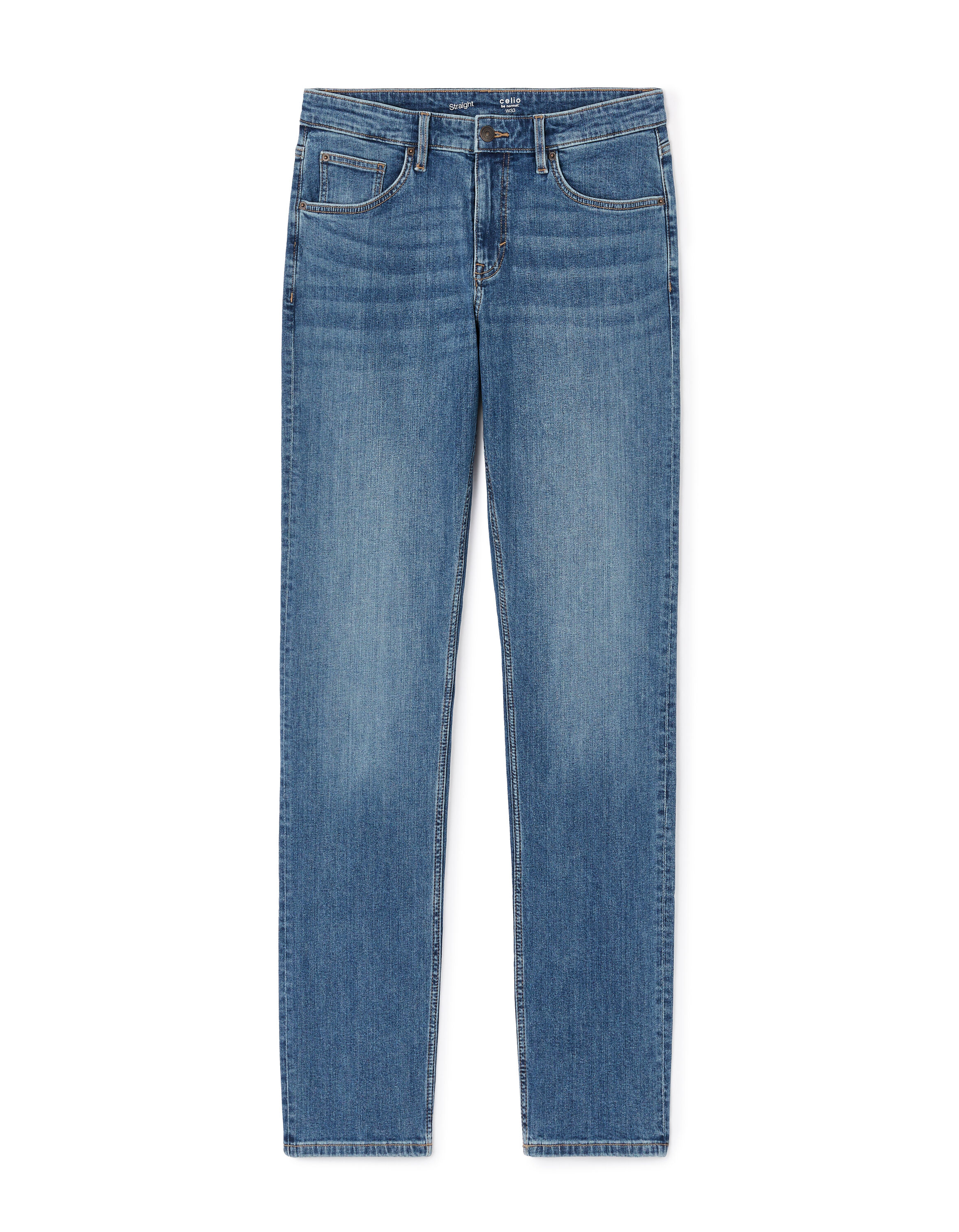 Jean straight stretch C15 bleu celio be normal
