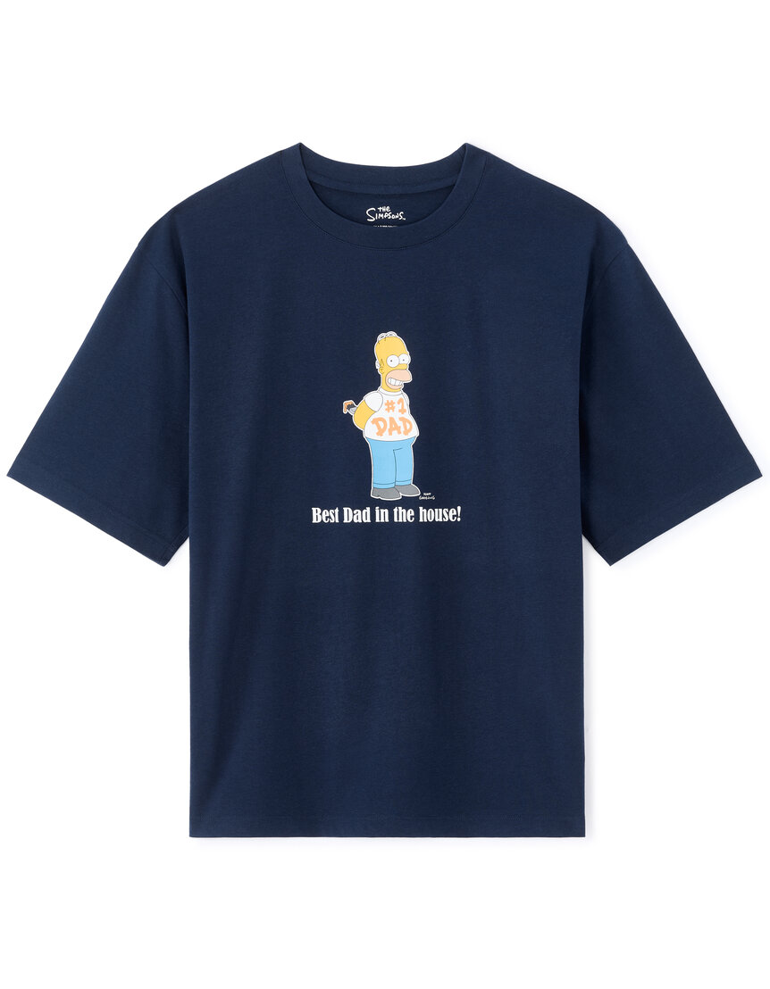 T-shirt Homme Col Rond Noir Humphrey Bogart Acteur Photo de Star