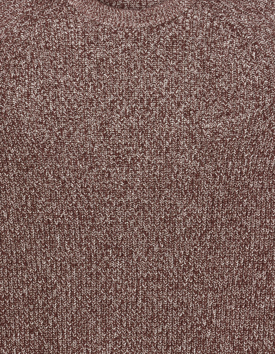 Pull col rond en coton - rouge | celio be normal