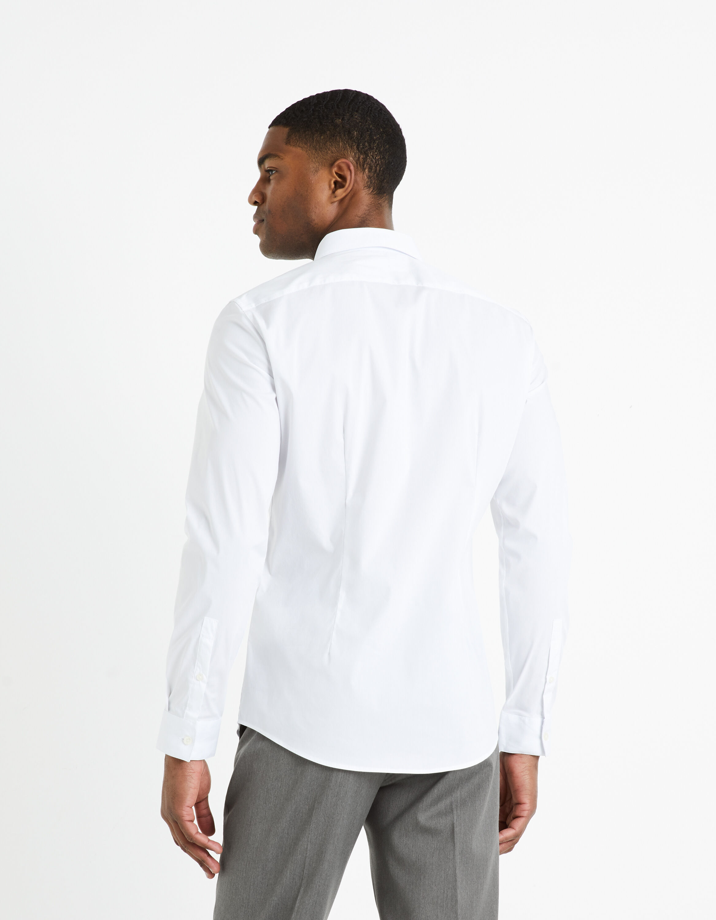Chemise blanche celio homme hotsell