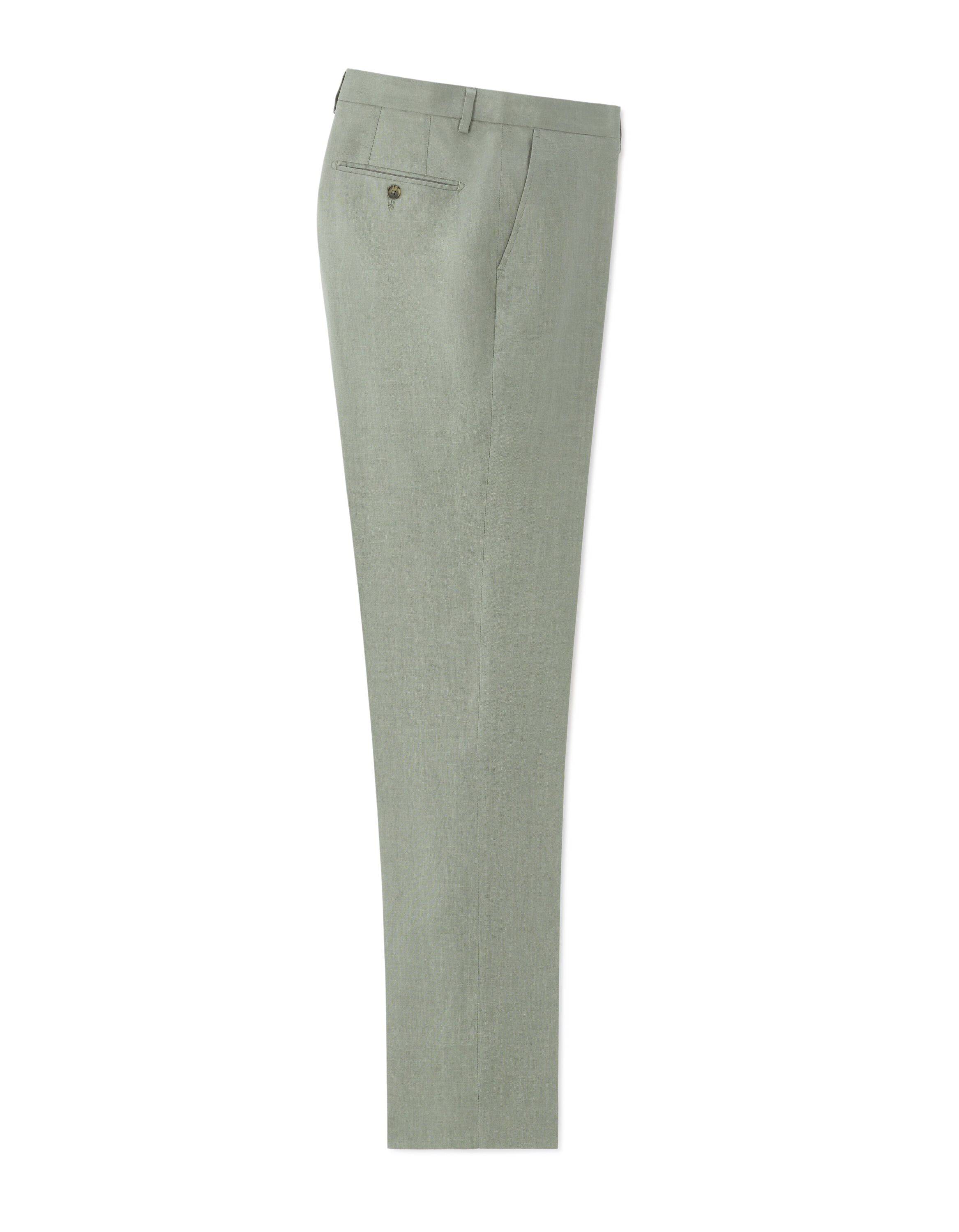 Pantalon de costume slim 100% lin - kaki | celio