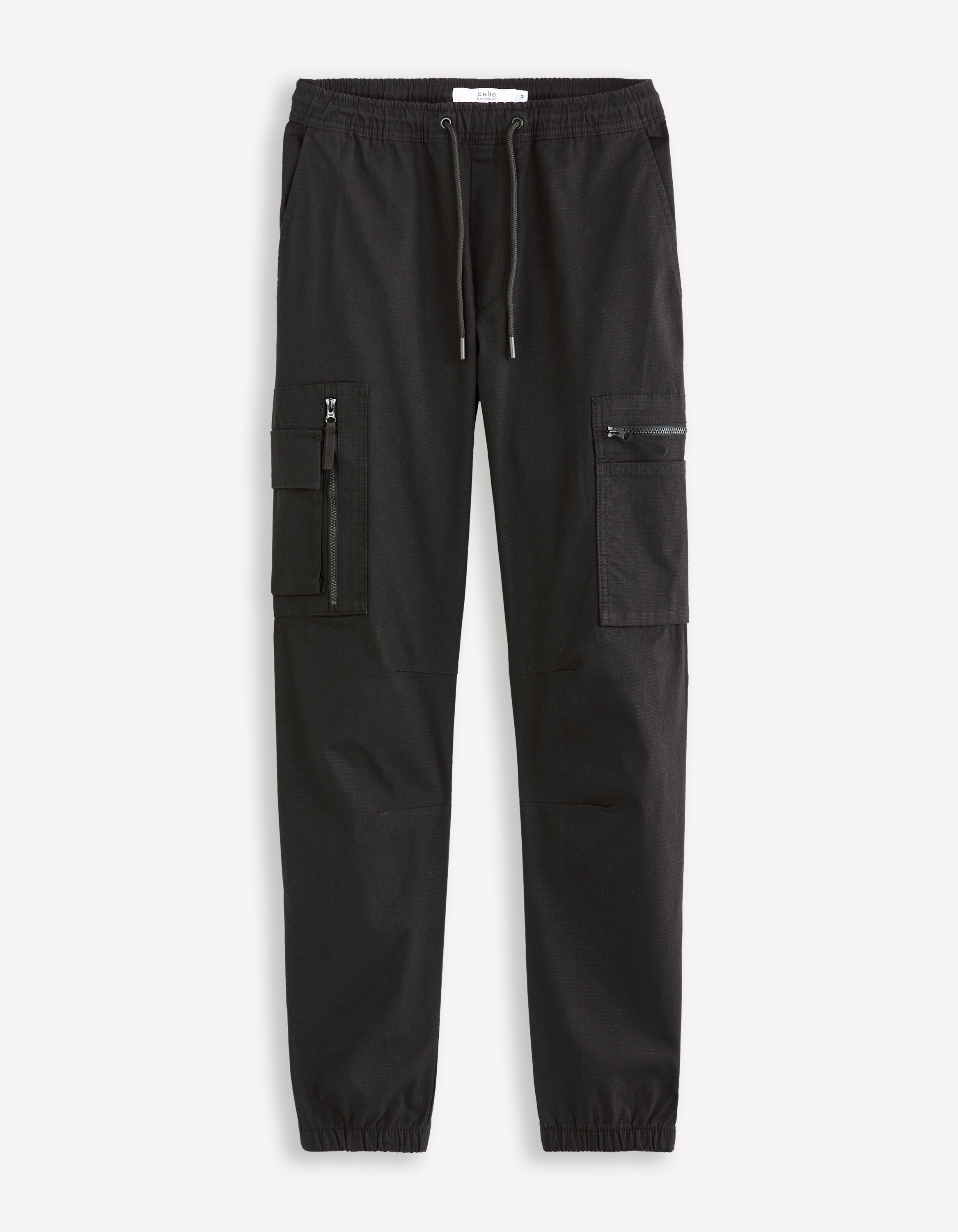 Pantalon cargo straight noir celio be normal