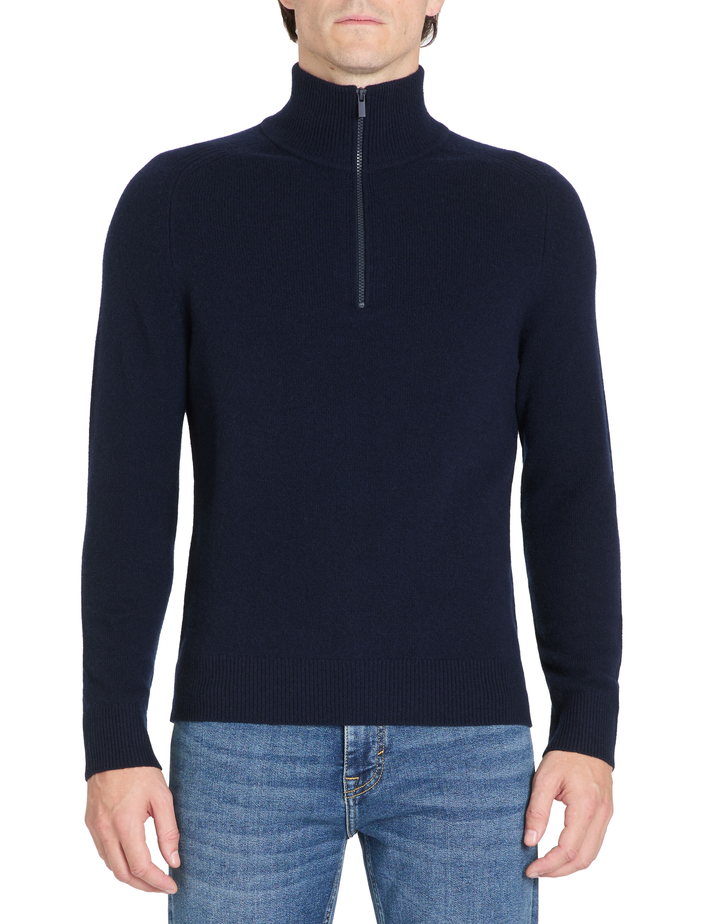 Pull zippé homme celio deals