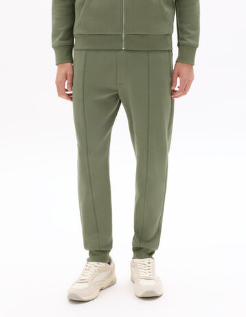 Pantalon Homme CULT Vert Kaki Taille 36 - Coupe Loose, 100% Coton, Occasion Très Bon état