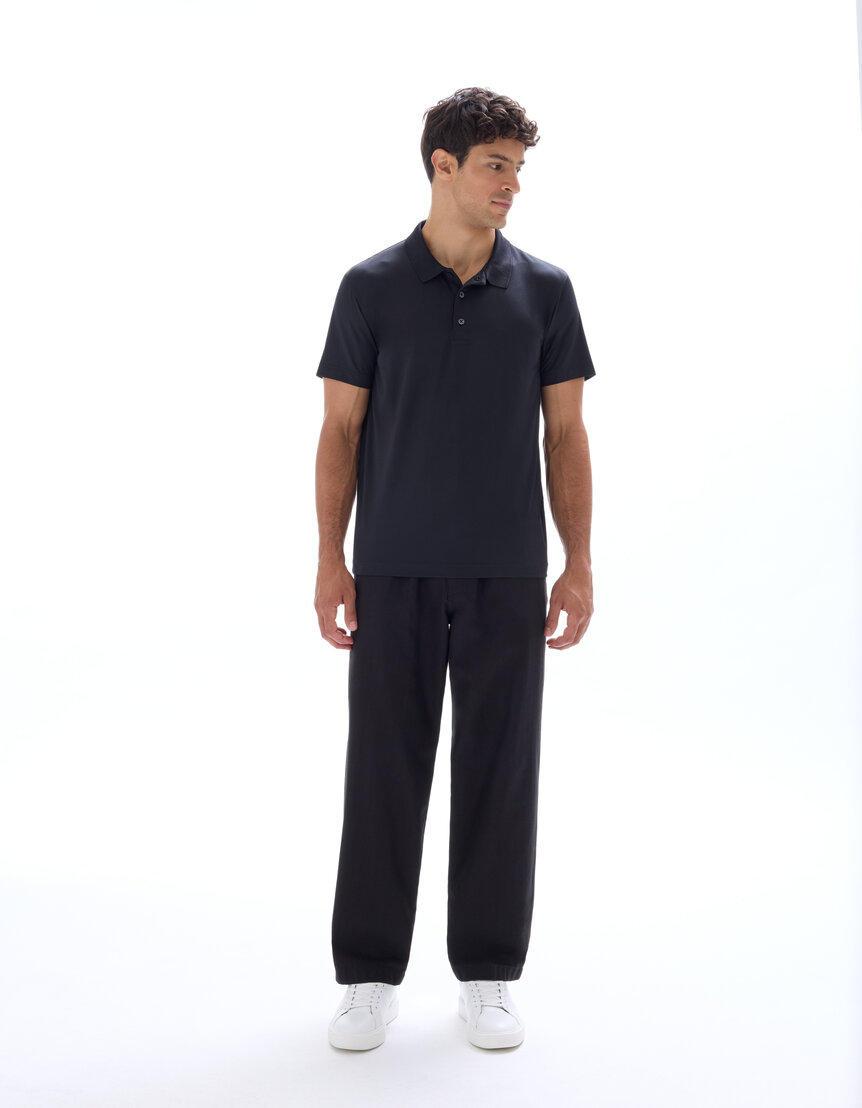 riverso Linnenbroek Heren lang Regular Fit RIVMarco Zomerbroek Vrijetijdsbroek Effen Wit Beige Olijf Blauw Zwart S M L XL XXL 3XL 4XL 5XL, wit, 4XL