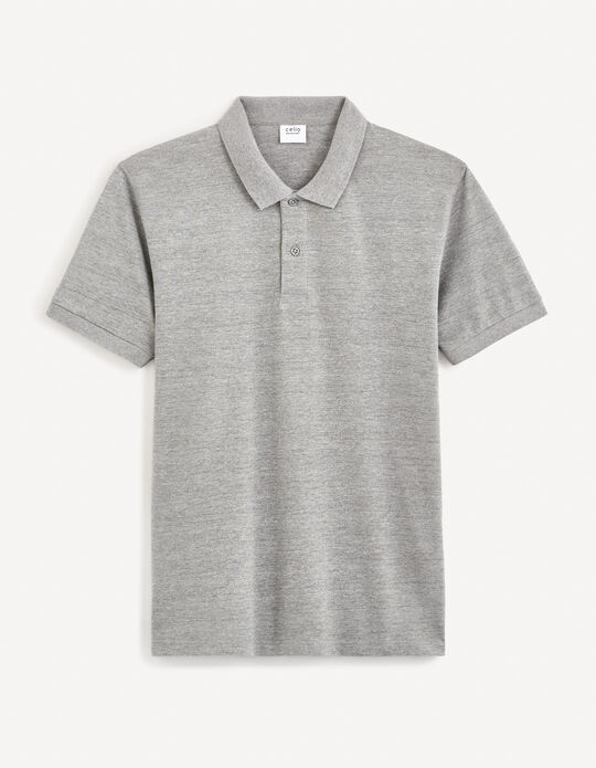 T-shirt gris foncé épais pour homme | Coton 235 g/m²
